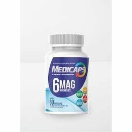 Medicaps 6Magnesios 60Cps Medicaps