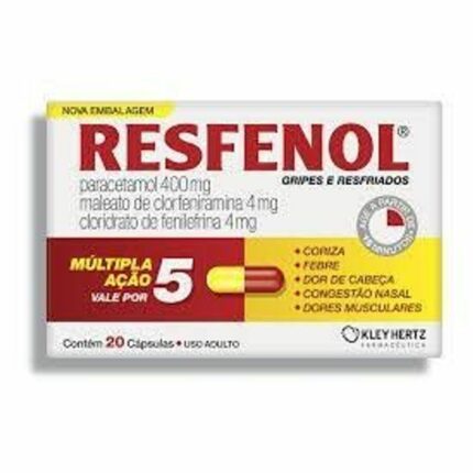 Resfenol 40+4+4Mg C20 Cps