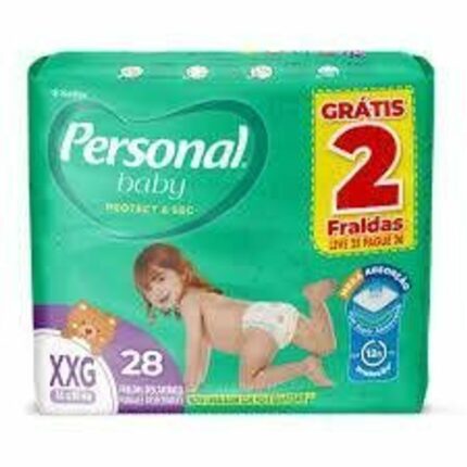 Fralda Personal Baby Mega Xxg 28 Unidades