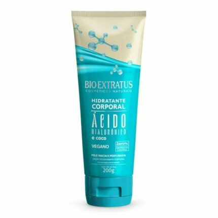 Hidratante Corporal Bio Extratus Ácido Hialuronico E Coco 200Grs